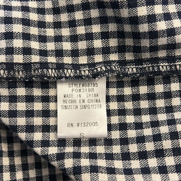 Entro drop waist gingham dress szS - Picture 11 of 12